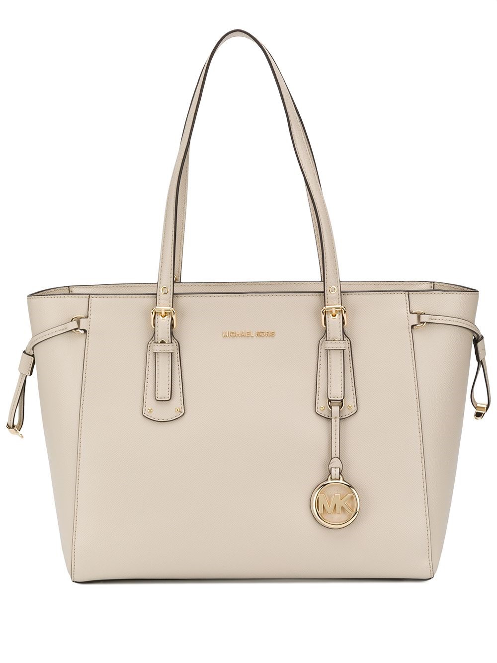 white mk purse