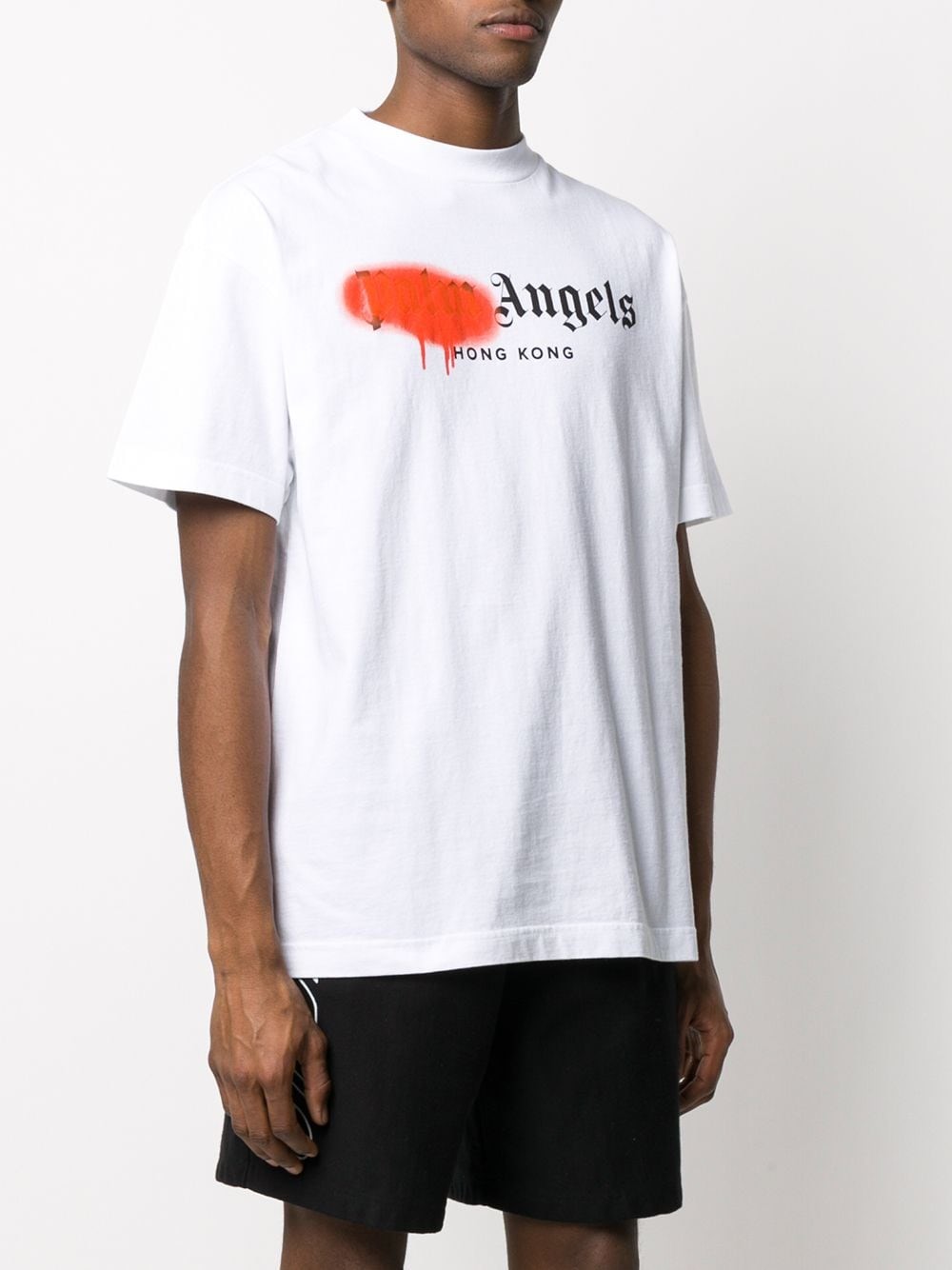 palm angels HONG KONG LOGO T-SHIRT available on montiboutique.com - 33762