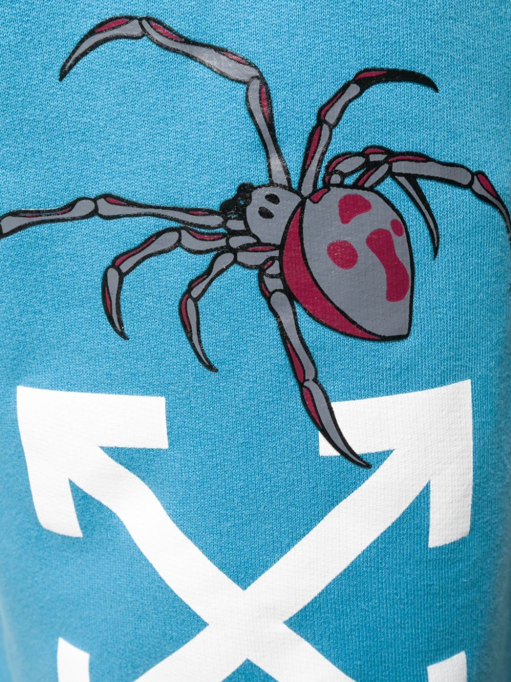 off white arachno shorts