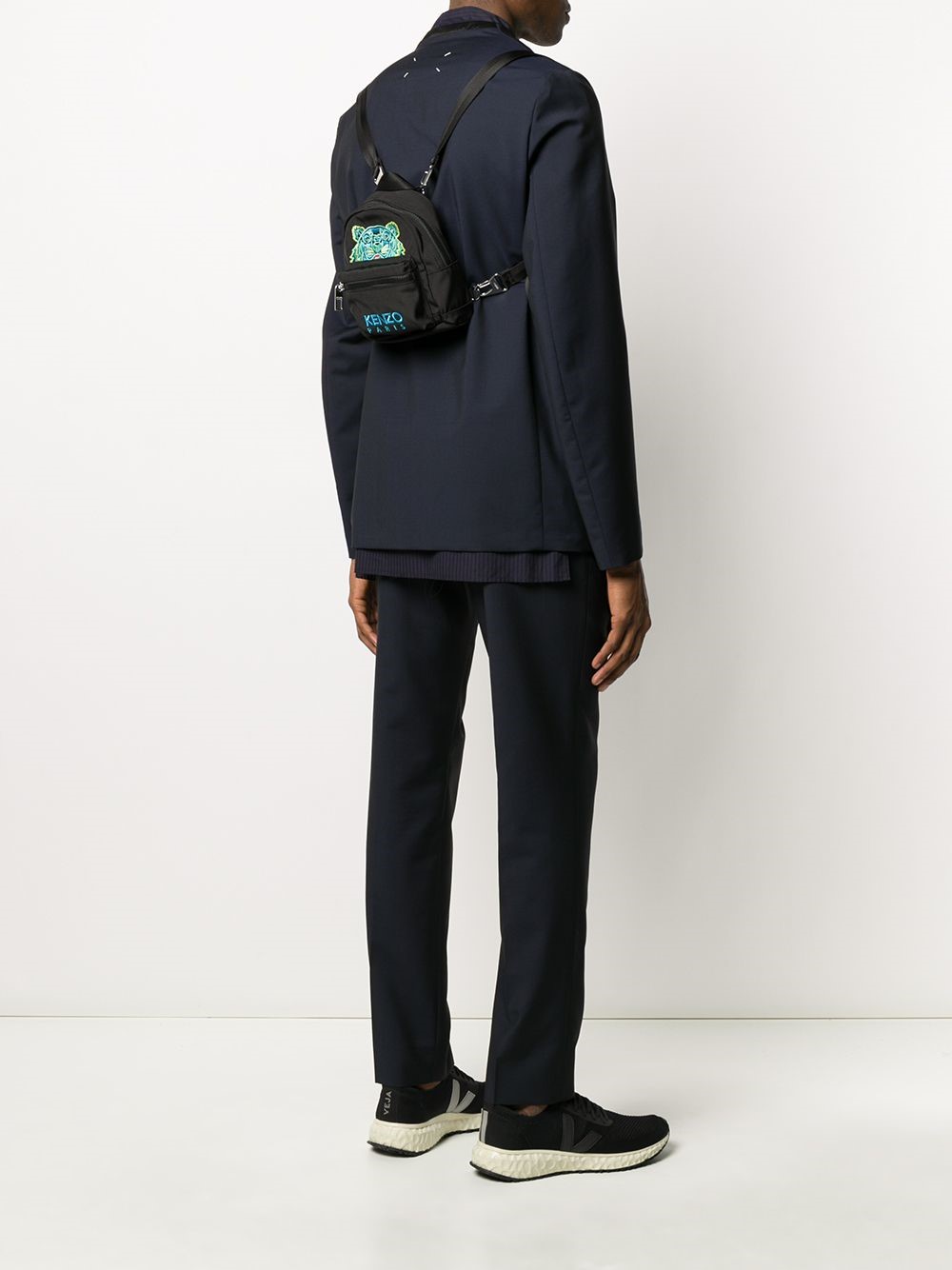 Kenzo Backpack F855sf301f20 Kenzo Mini Tiger Backpack (Black