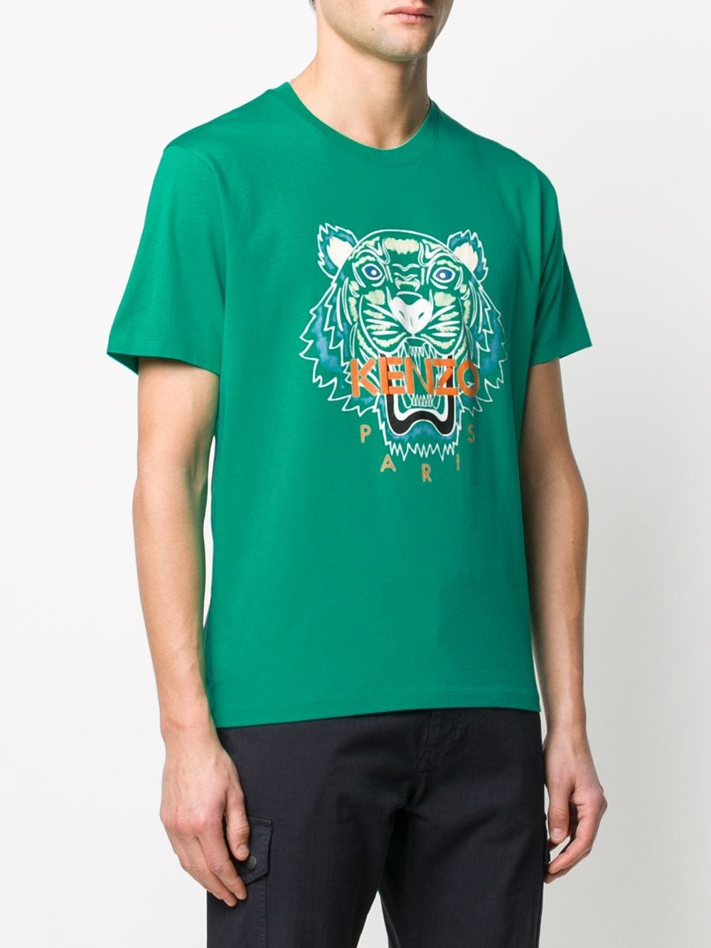 kenzo green shirt