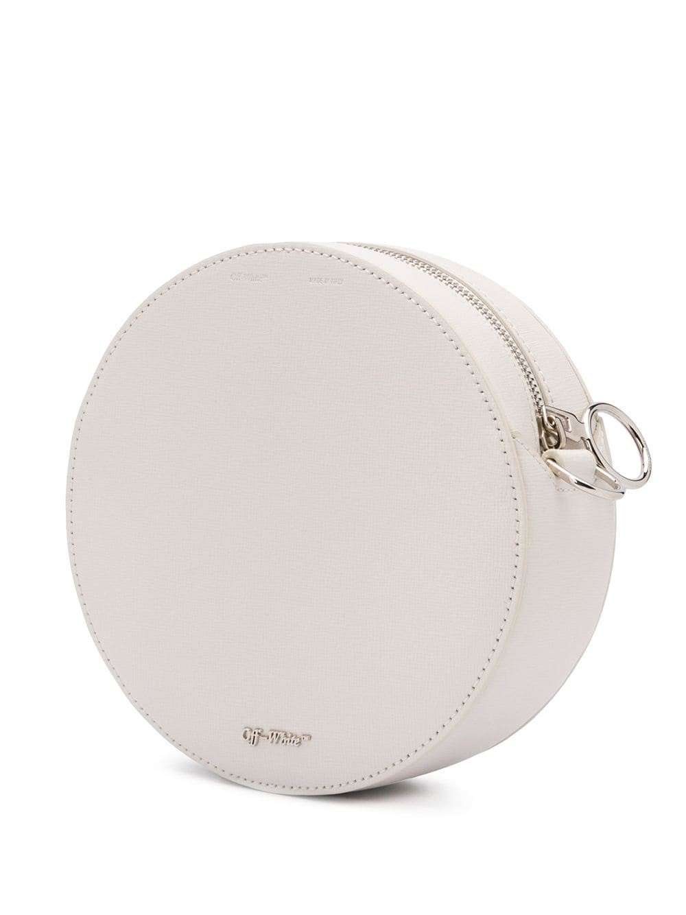 white round purse