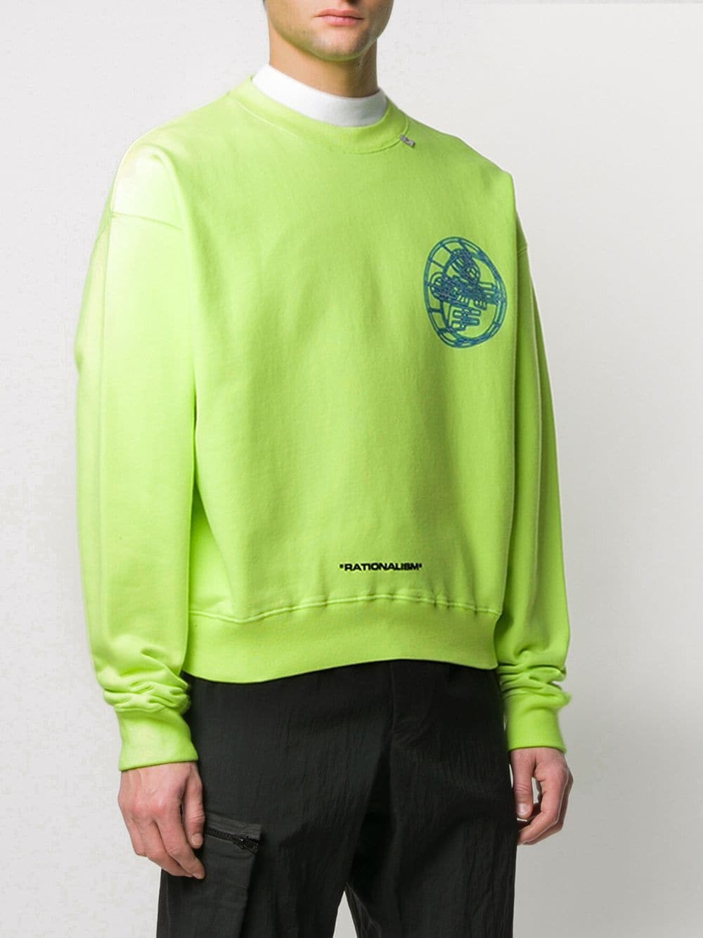 off white 3d sweater