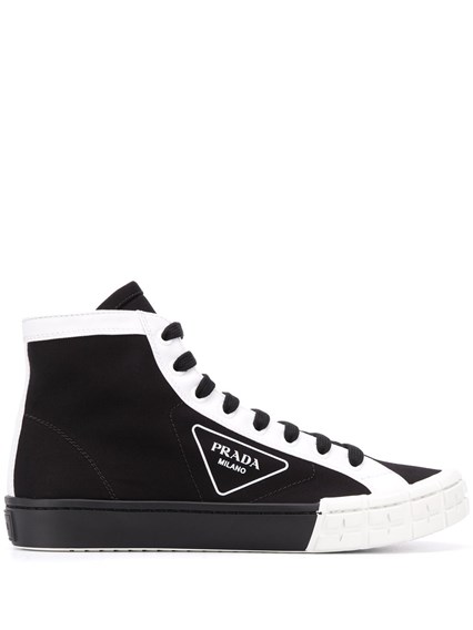prada high top sneakers