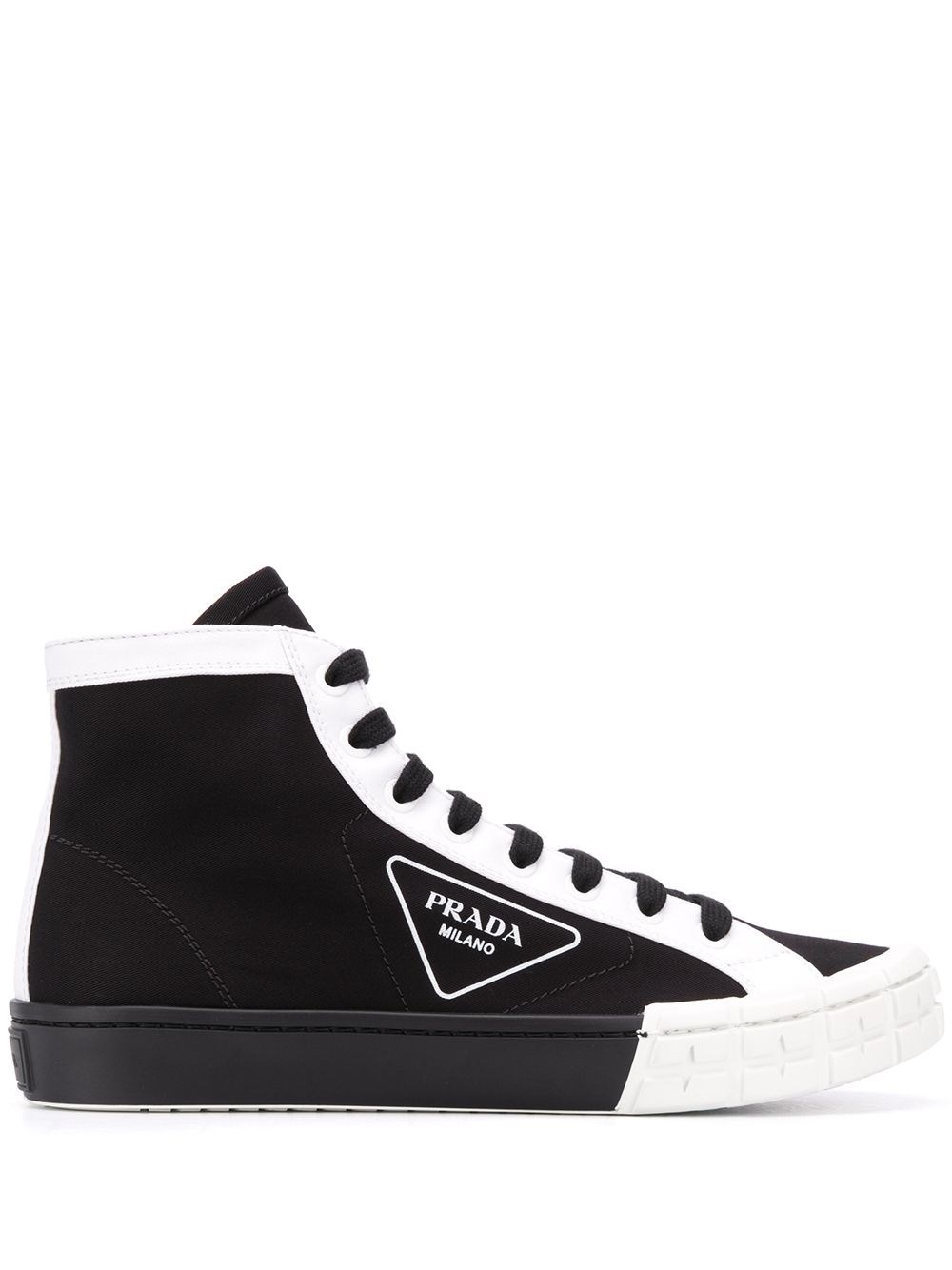 prada high top sneakers
