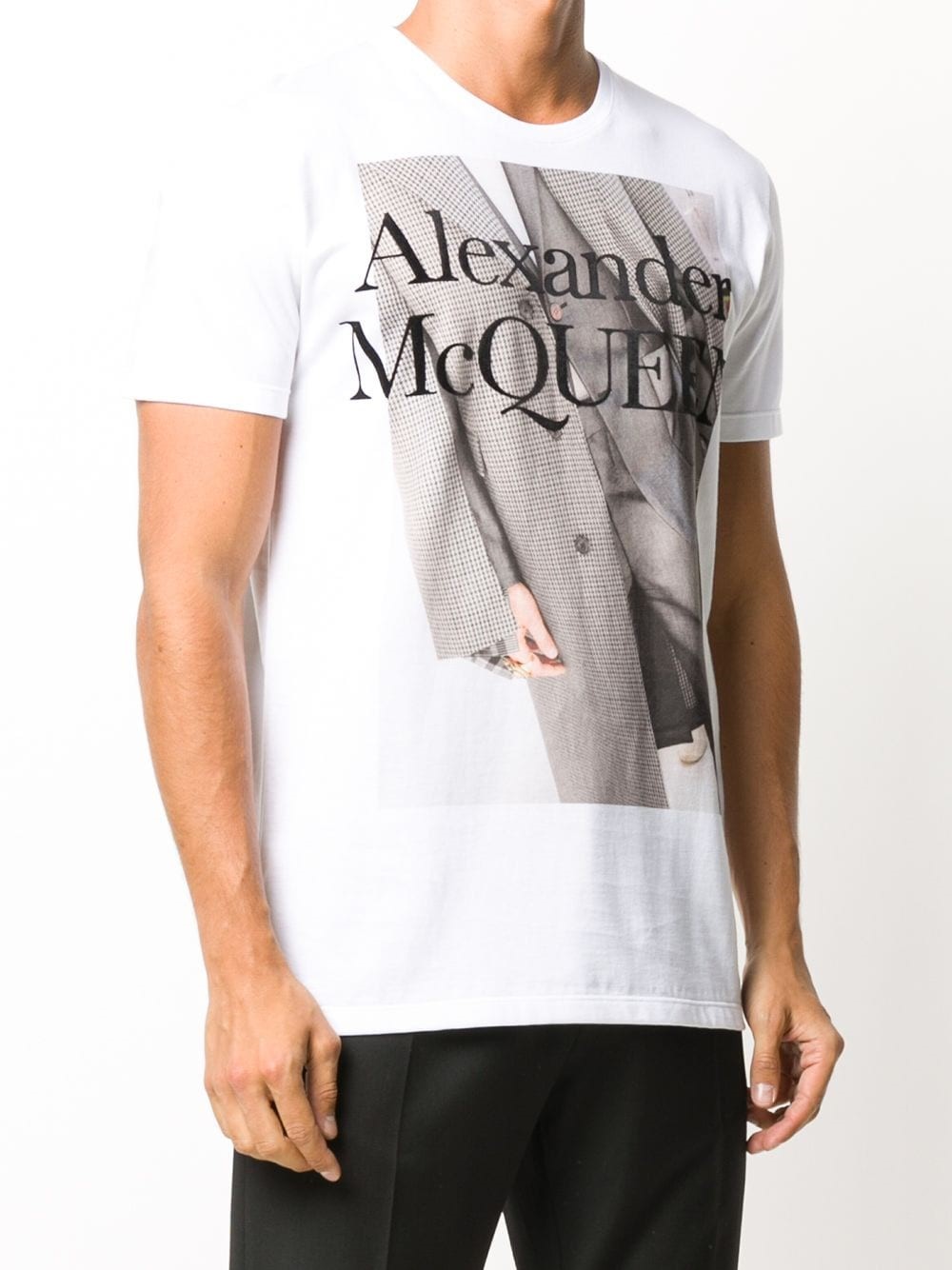 alexander mcqueen t shirt pink