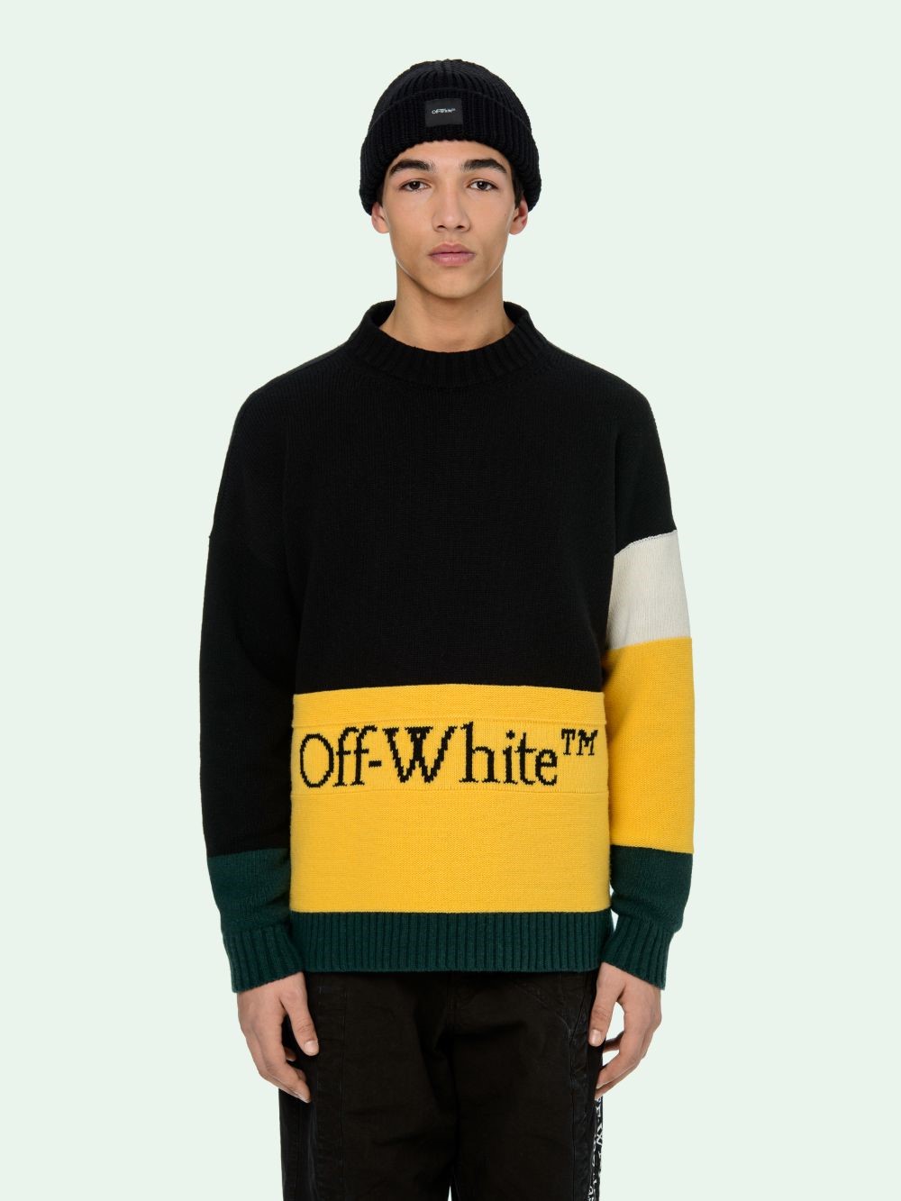 off white color sweater