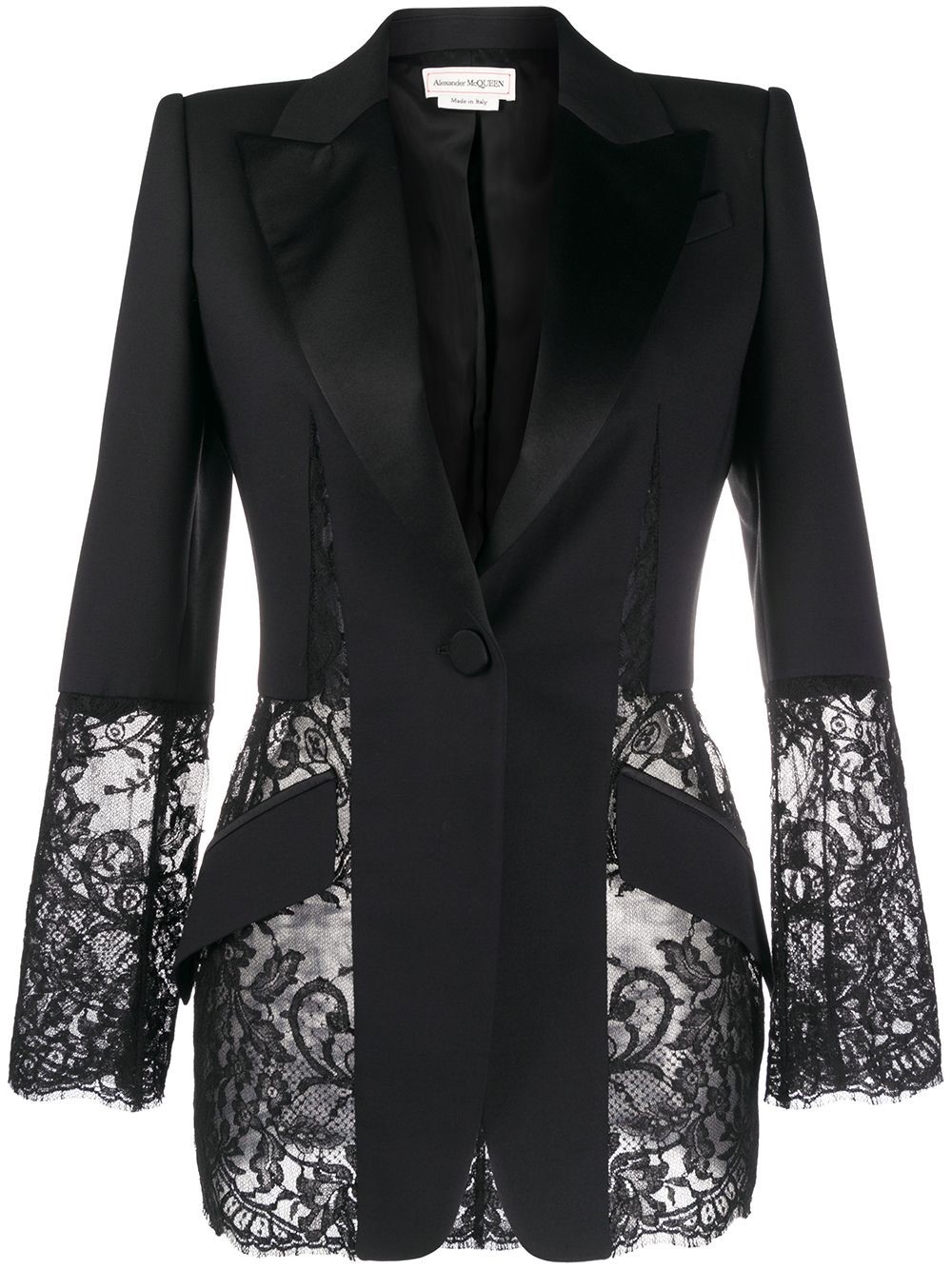 alexander mcqueen lace jacket