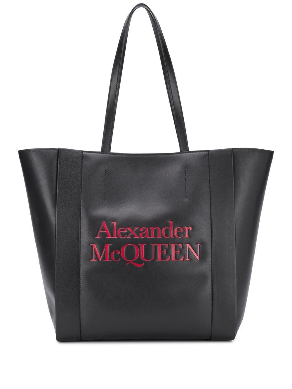 Alexander Mcqueen Borsa  Logo In Black