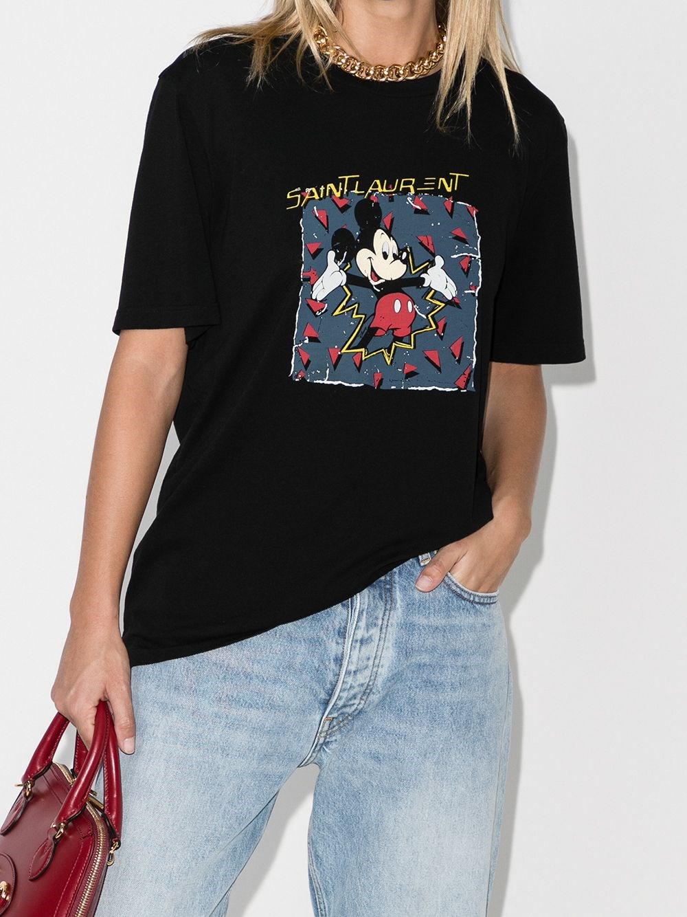 mickey mouse saint laurent