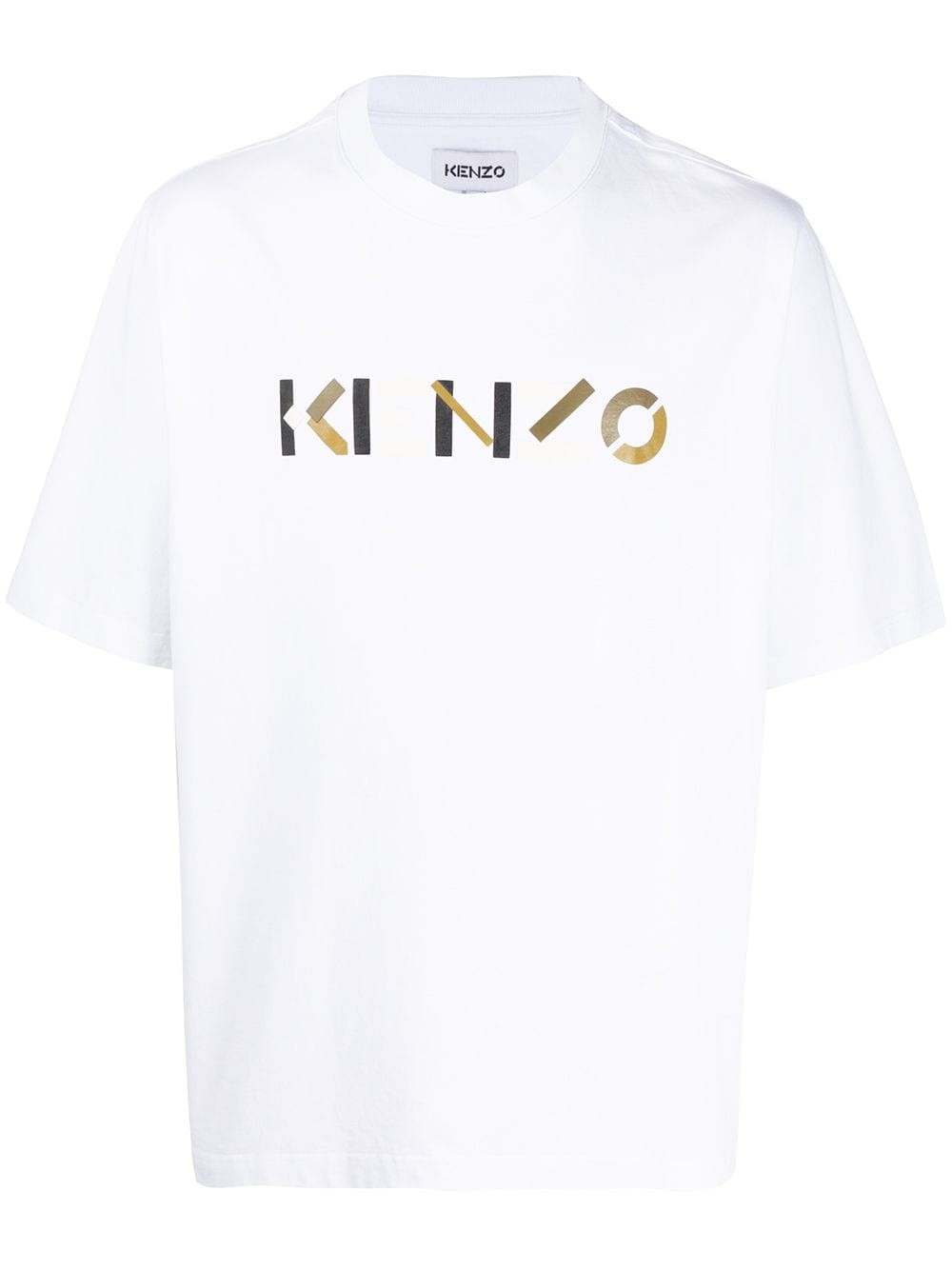 kenzo logo sleeve t shirt