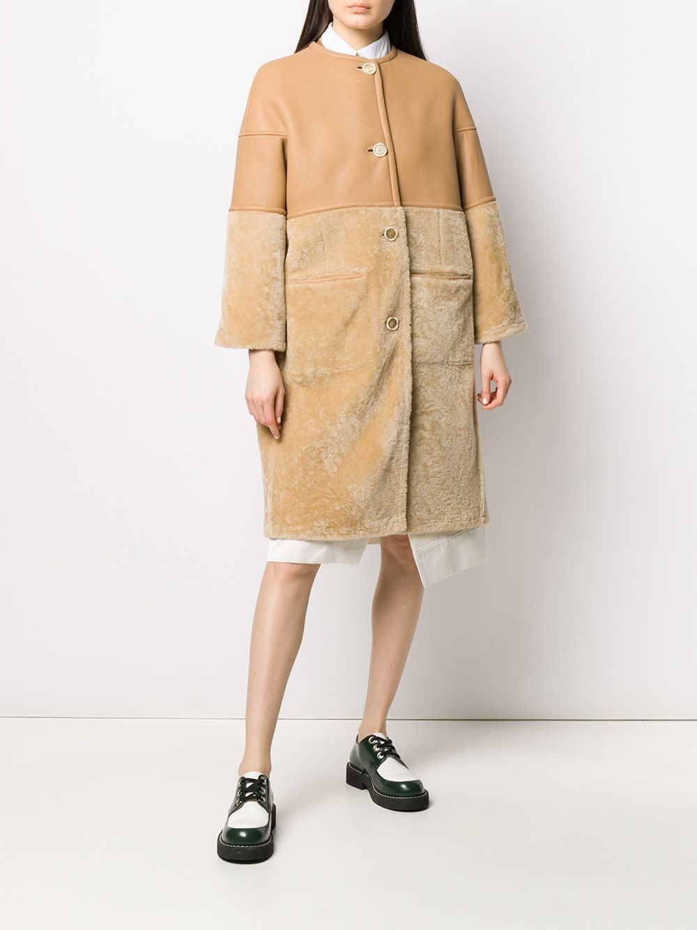 marni shearling coat