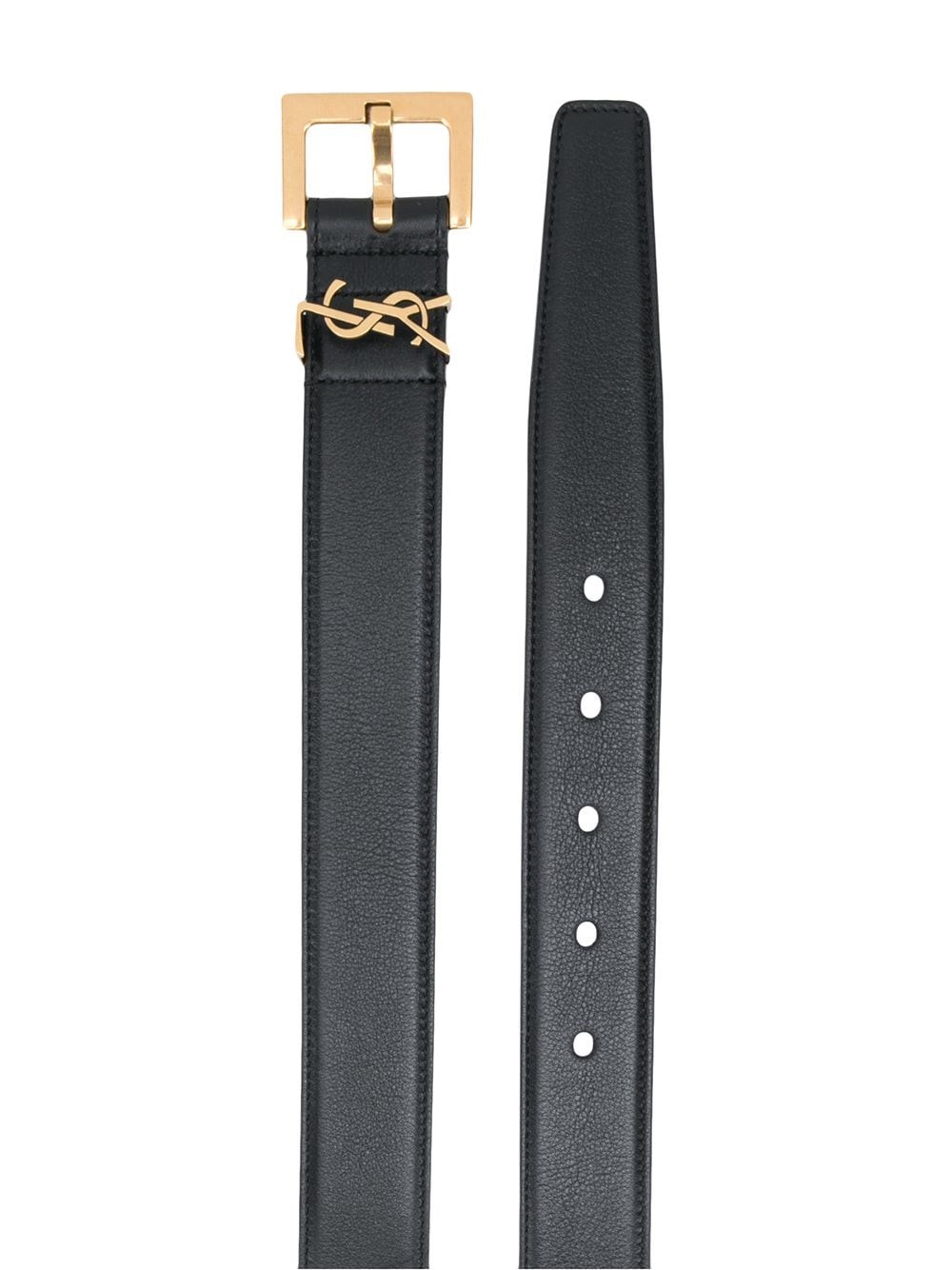 CINTURA MONOGRAM SAINT LAURENT
