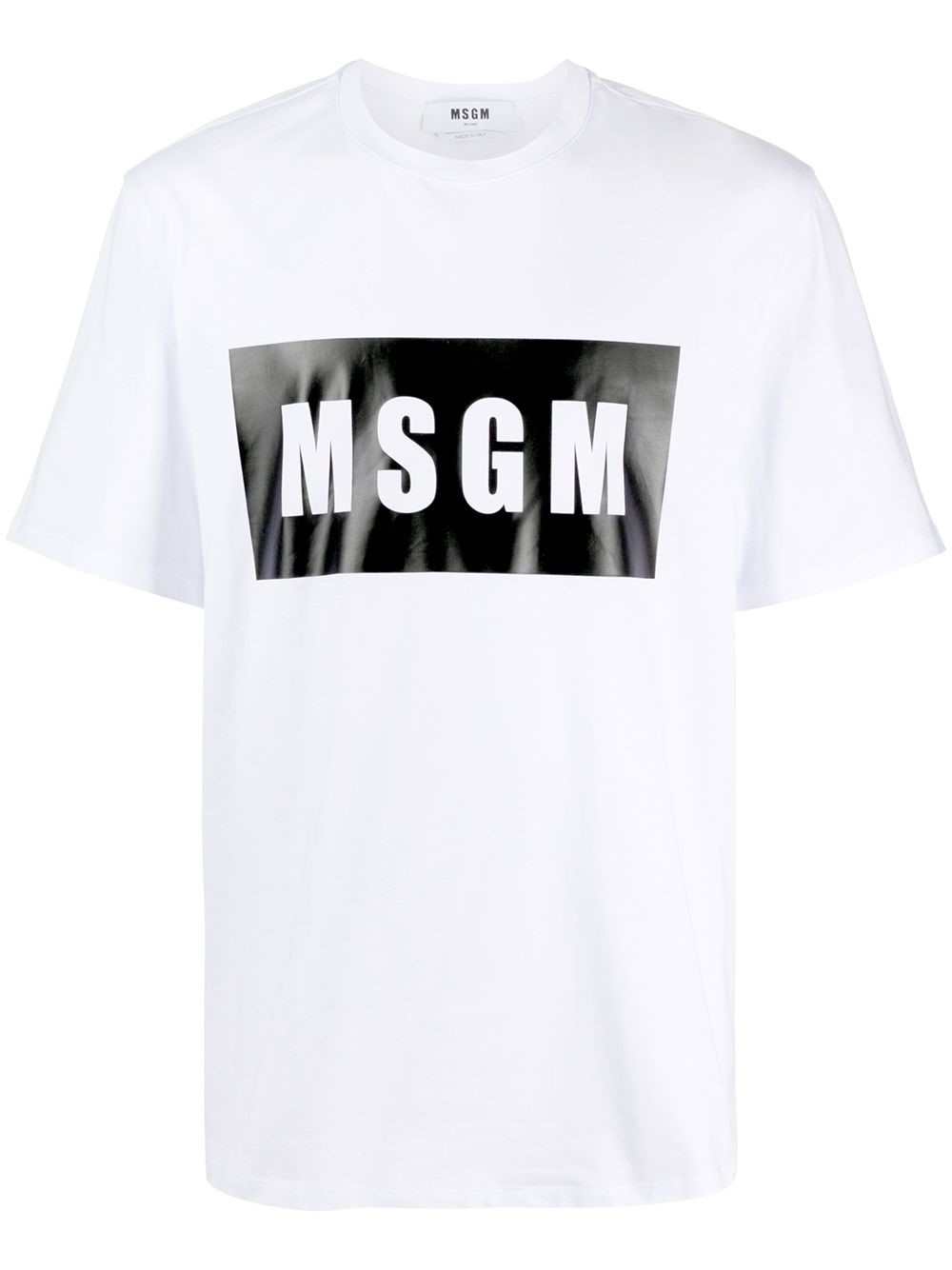 Msgm Cotton T-shirt In White