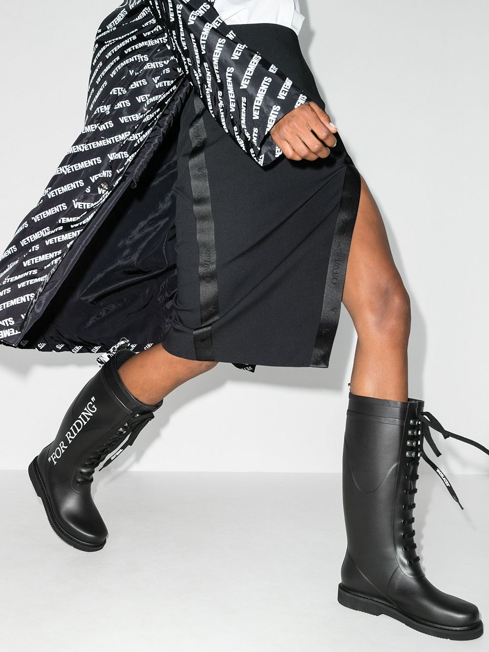 off white for riding wellington boots