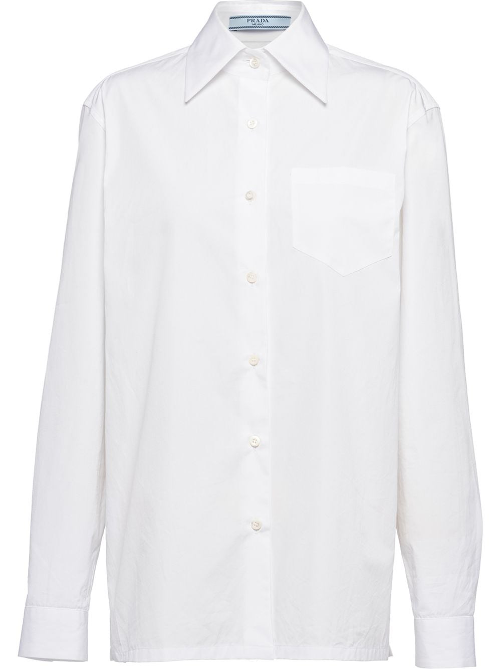 Prada Camicia In White