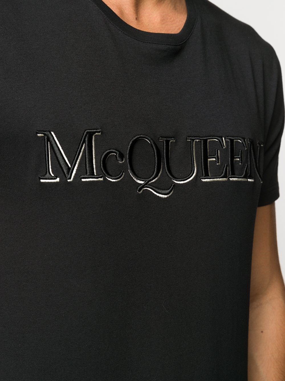 alexander mcqueen t shirt black