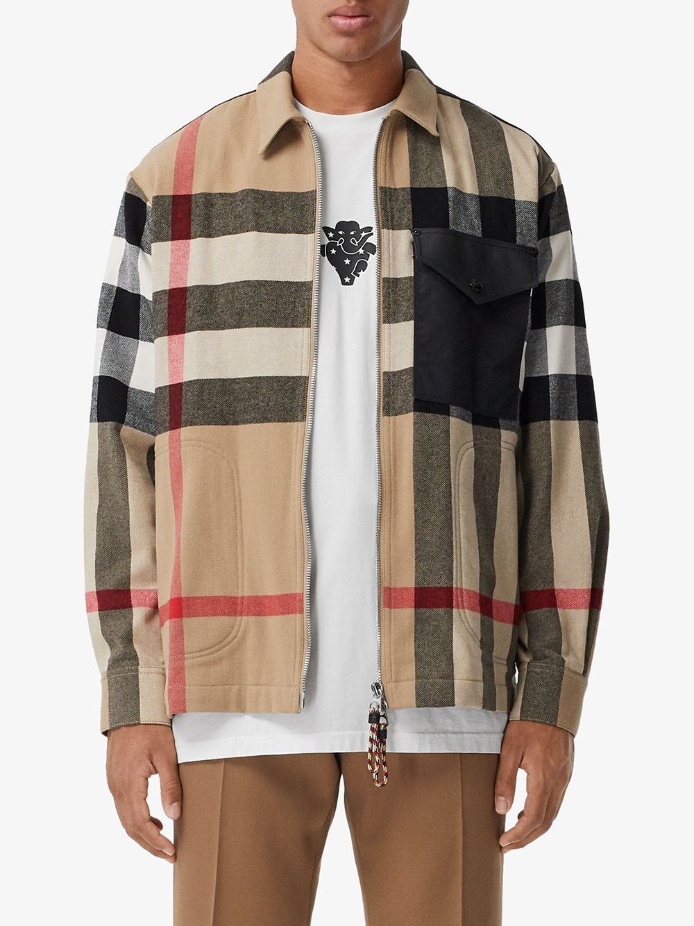 burberry reversible jacket men