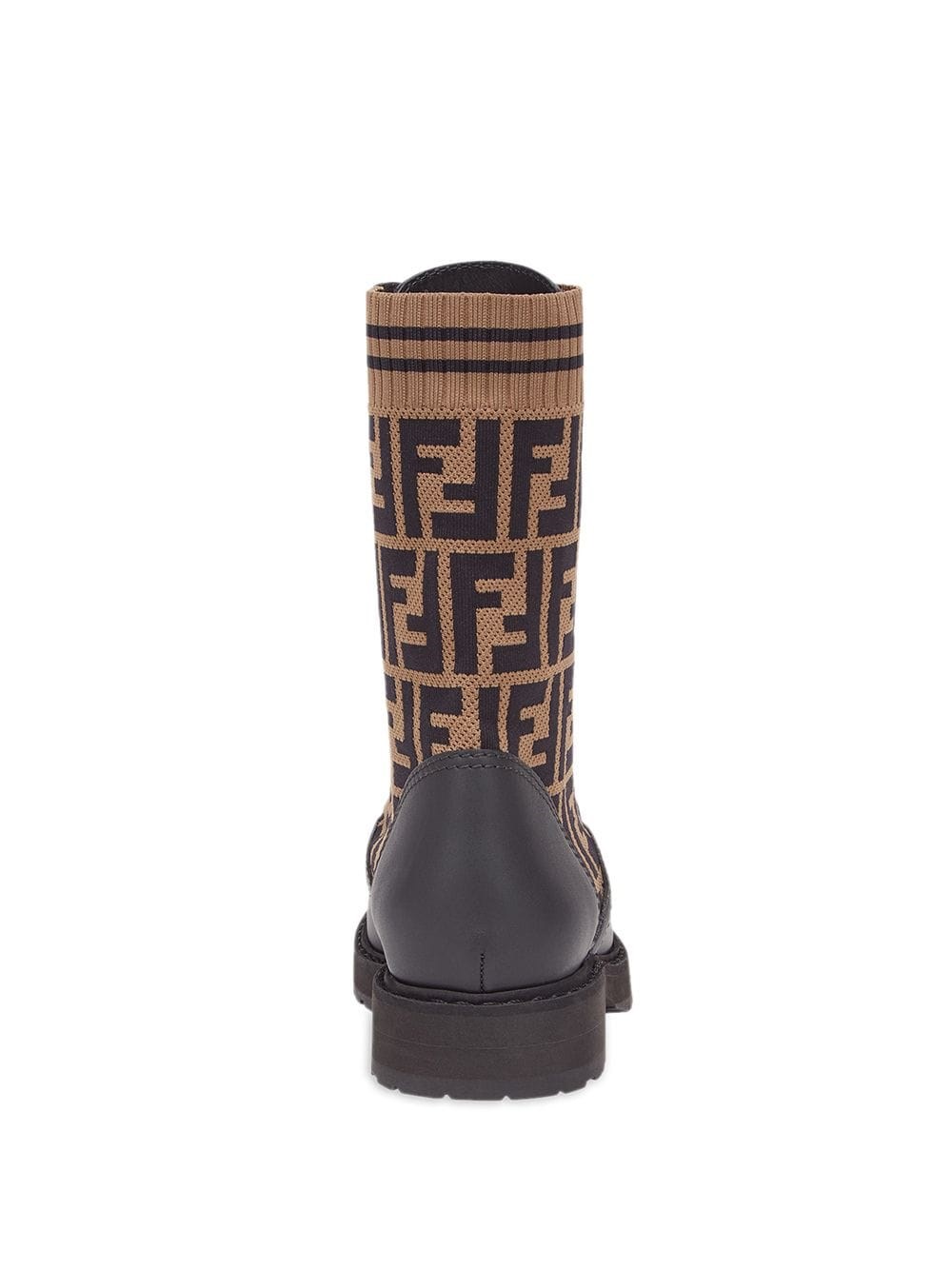 fendi print boots