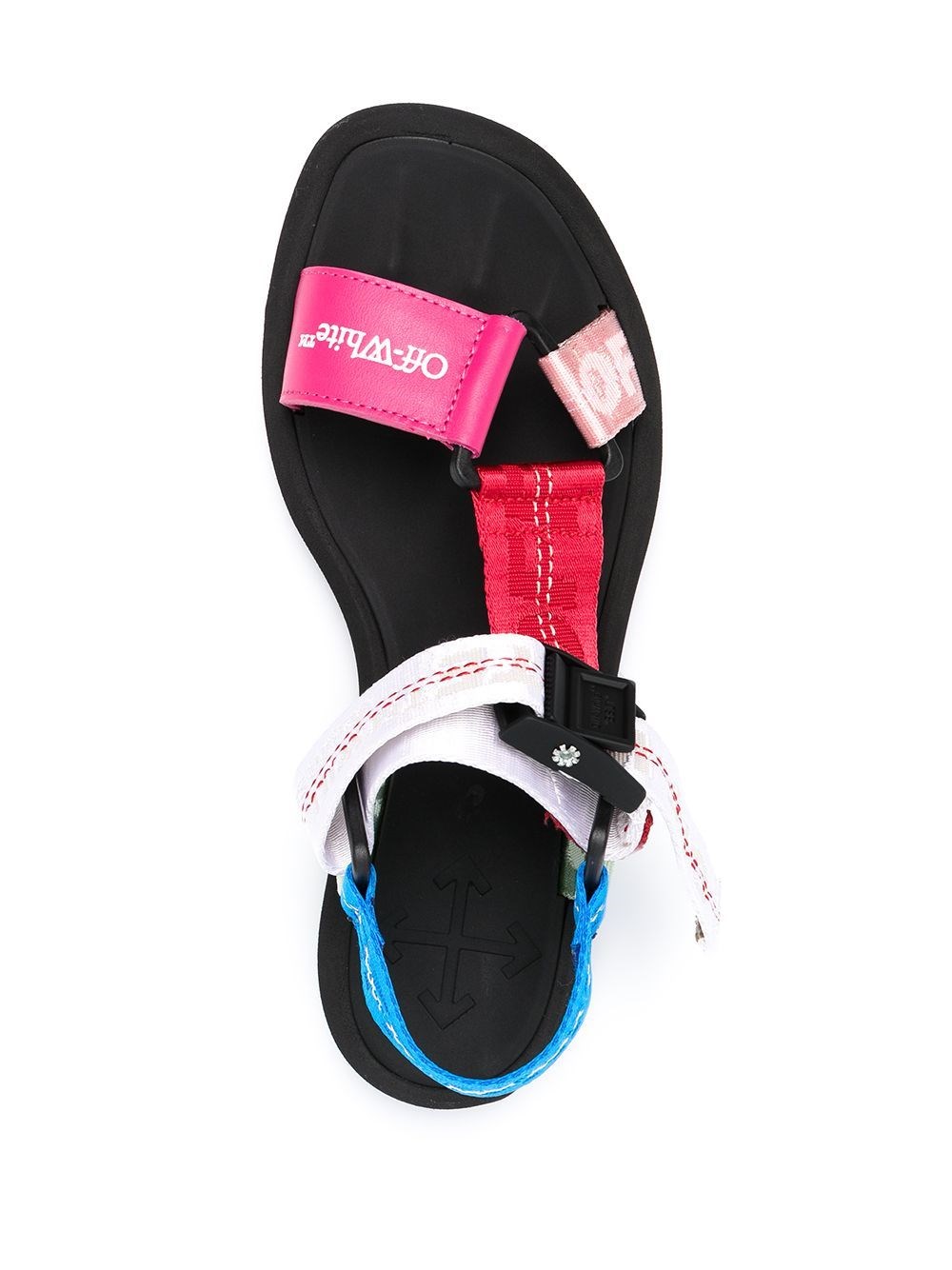 off white trek sandals