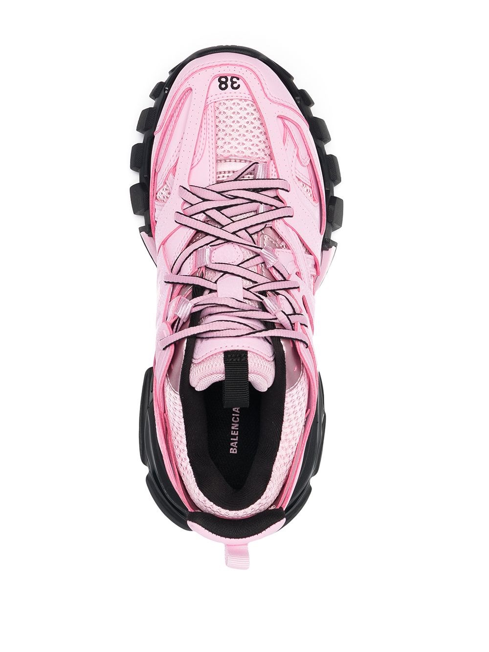 balenciaga pink track sneakers