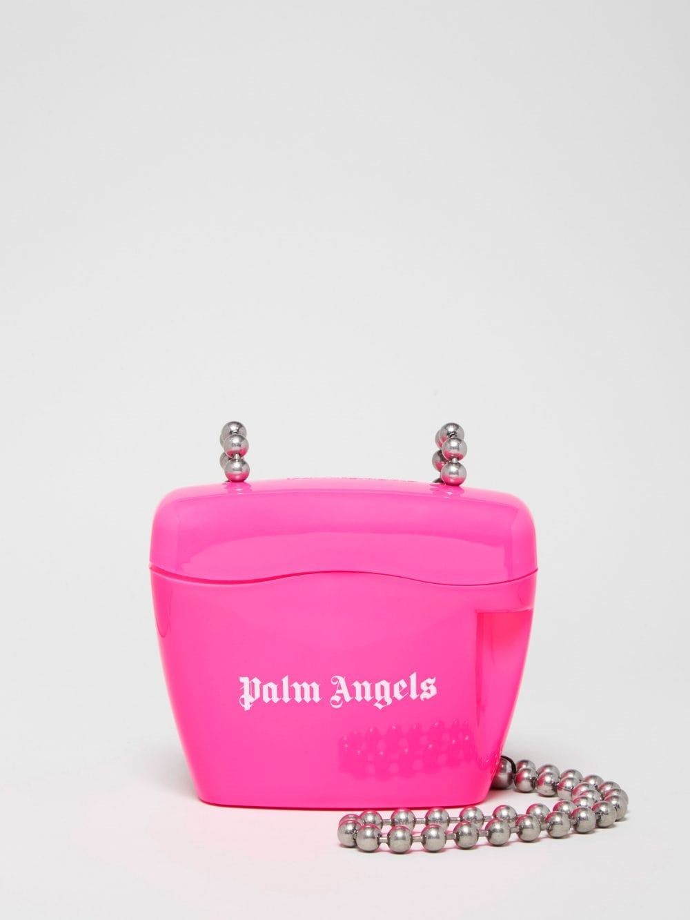 Palm Angels Borsa Mini Padlock In Pink & Purple