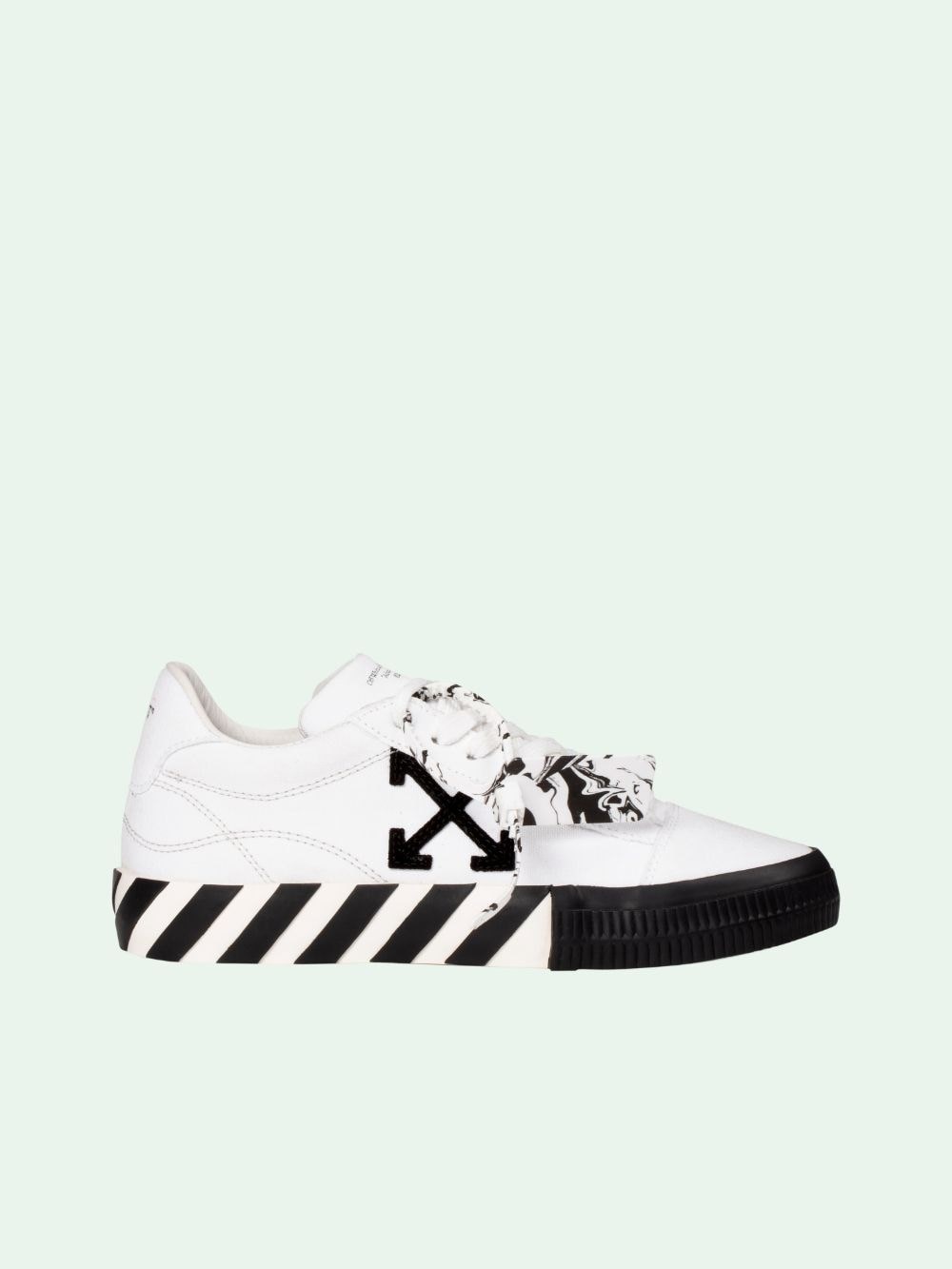 Off-white Arrows Vulcanised Low-top Sneakers In White