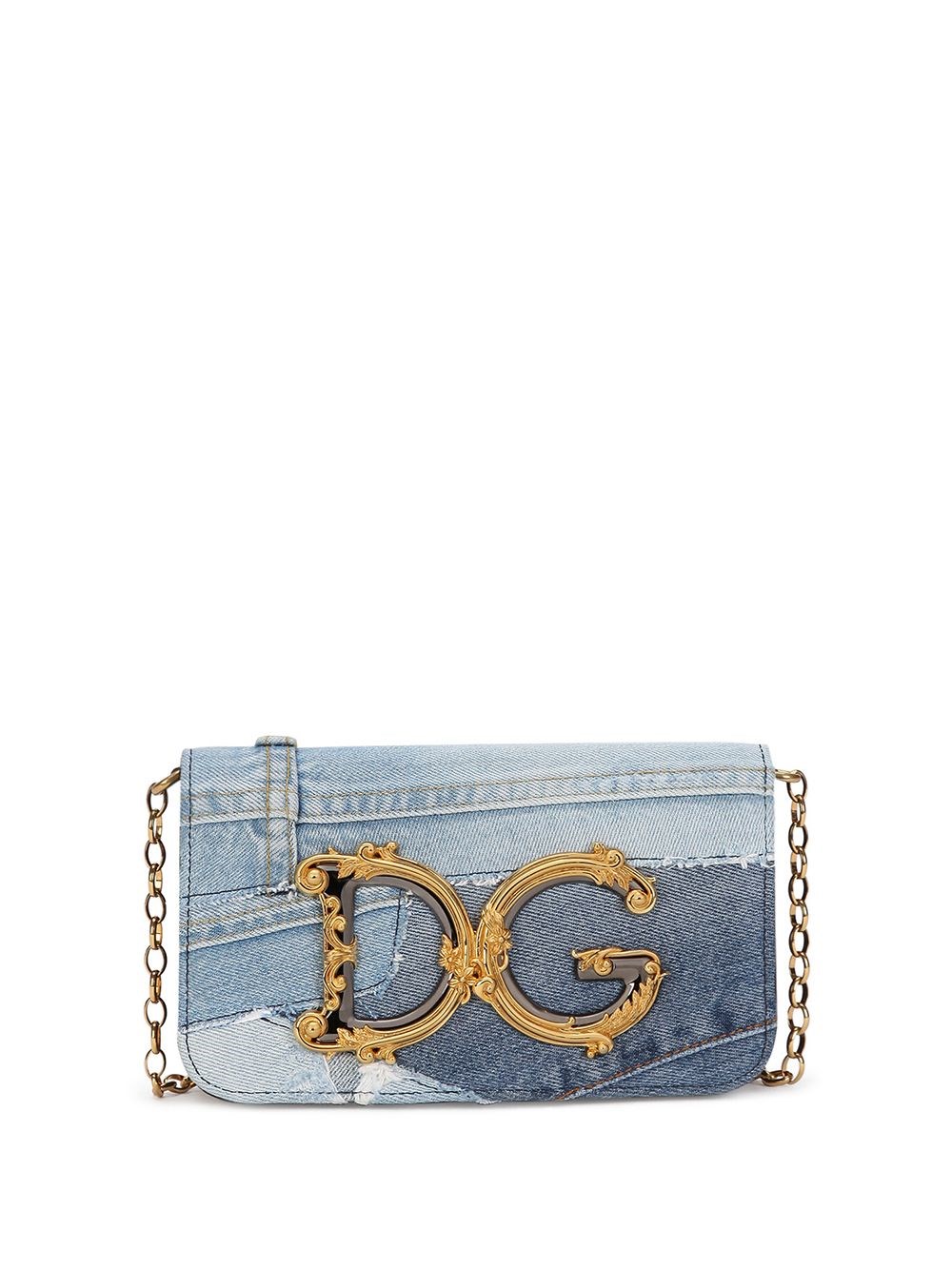 Dolce & Gabbana Borsa Denim In Blue
