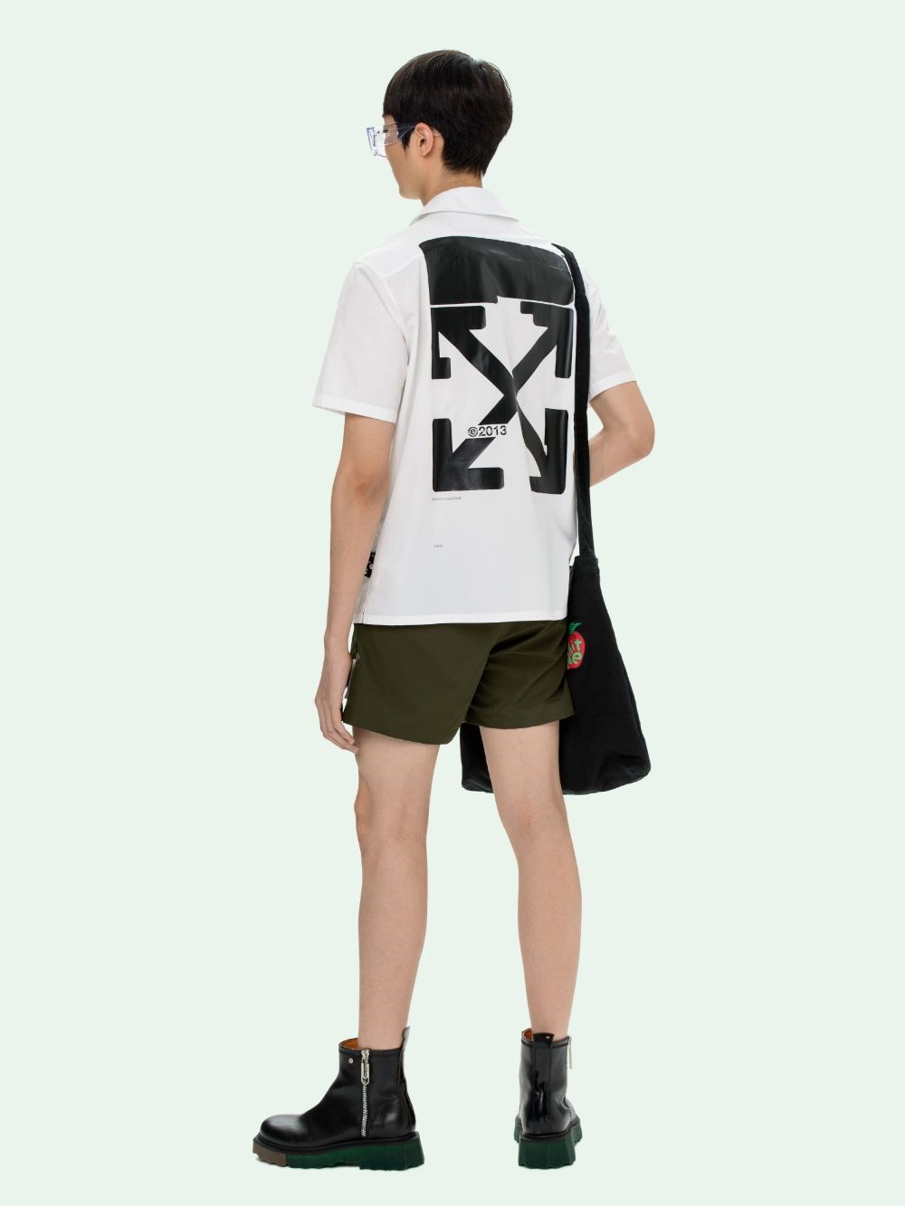 Off-white Printed Shirt In White