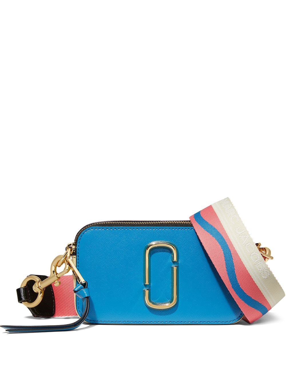 Marc Jacobs Pink And Blue Snapshot Bag