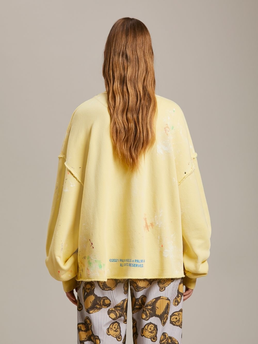 palm angels sweater back print