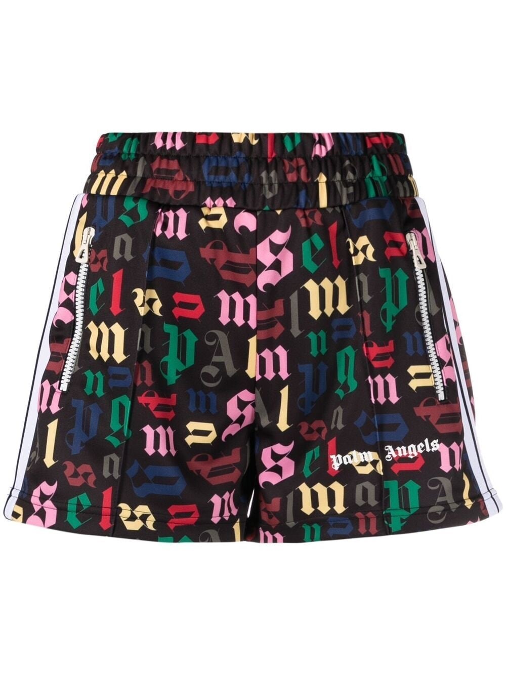 PALM ANGELS MONOGRAM SHORTS