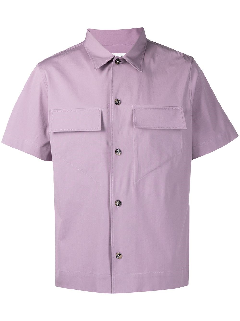 Bottega Veneta Camicia In Pink & Purple