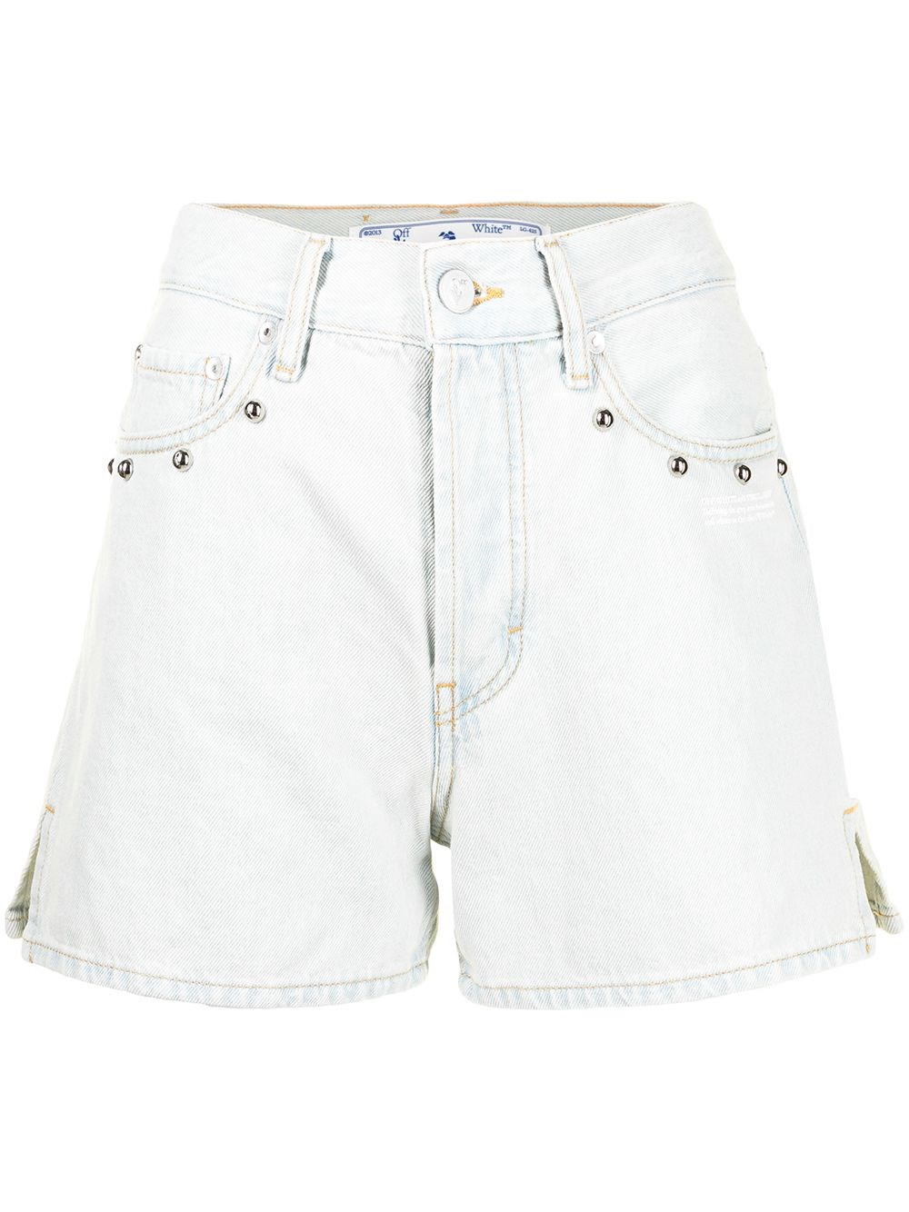 Off-white Shorts New Studs In Grey