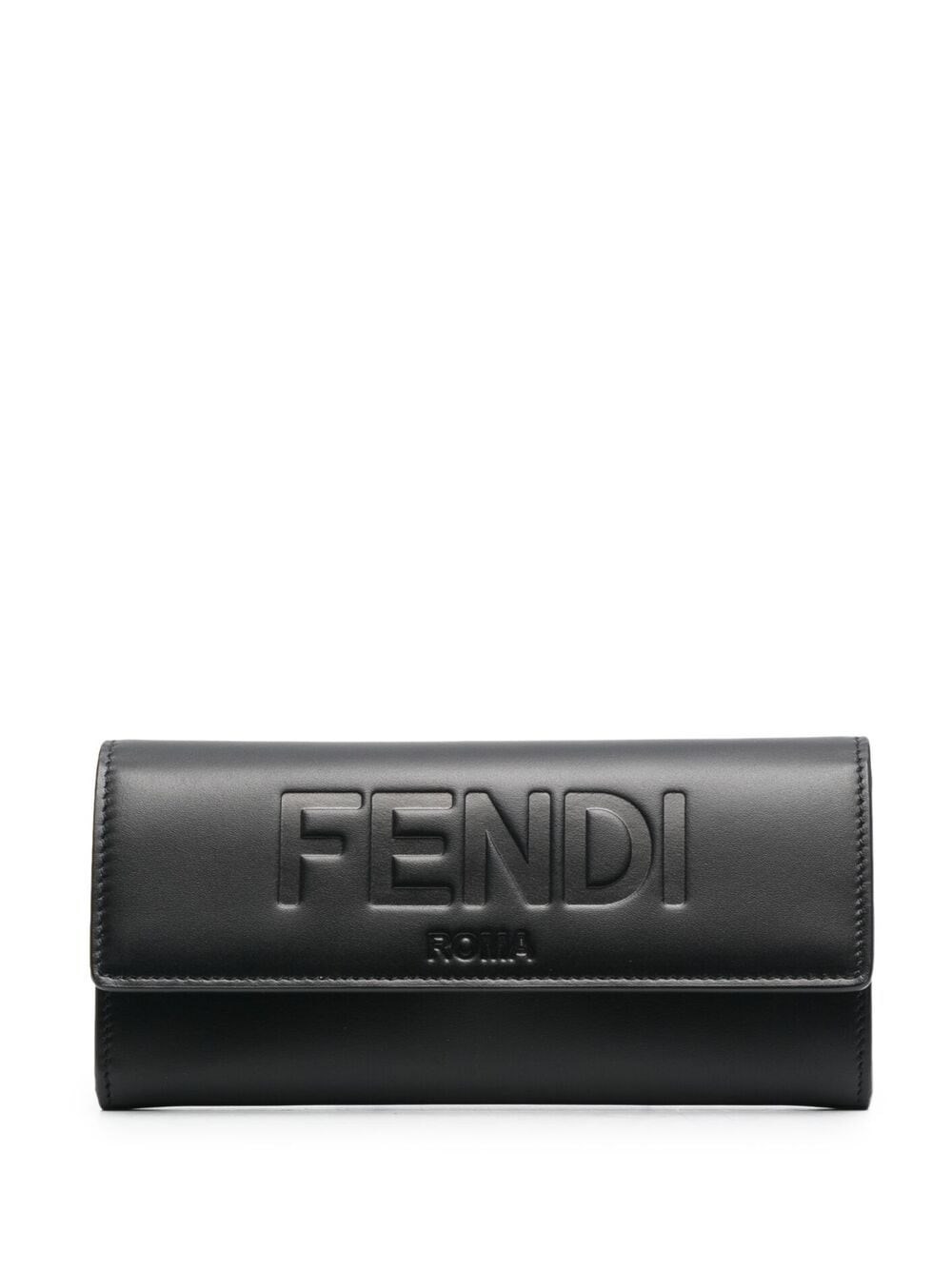 Fendi Continental Wallet In Black | ModeSens
