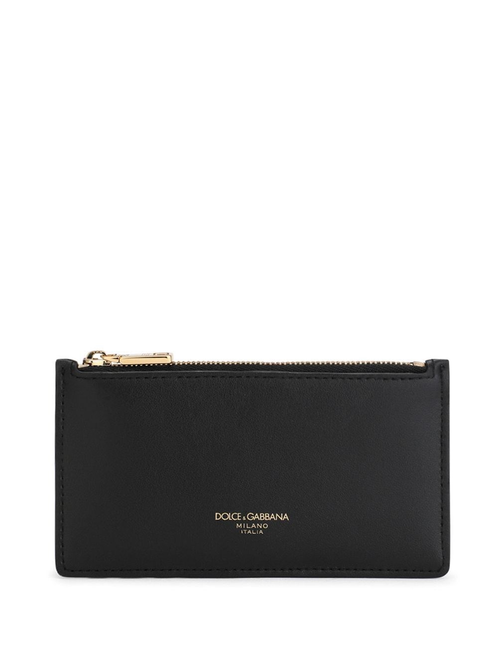 Click to view more detailed imagery on our partner's website Dolce & Gabbana Branded Card Holder In Black