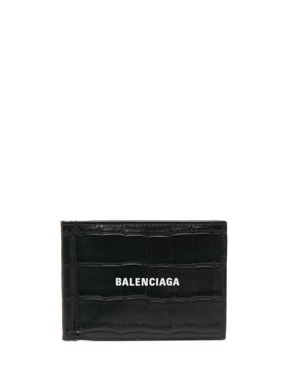 balenciaga logo wallet
