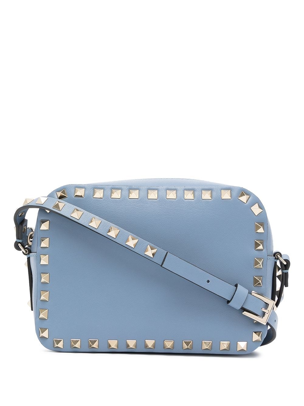 Valentino Garavani Rockstud Cross Body Bag In Blue | ModeSens