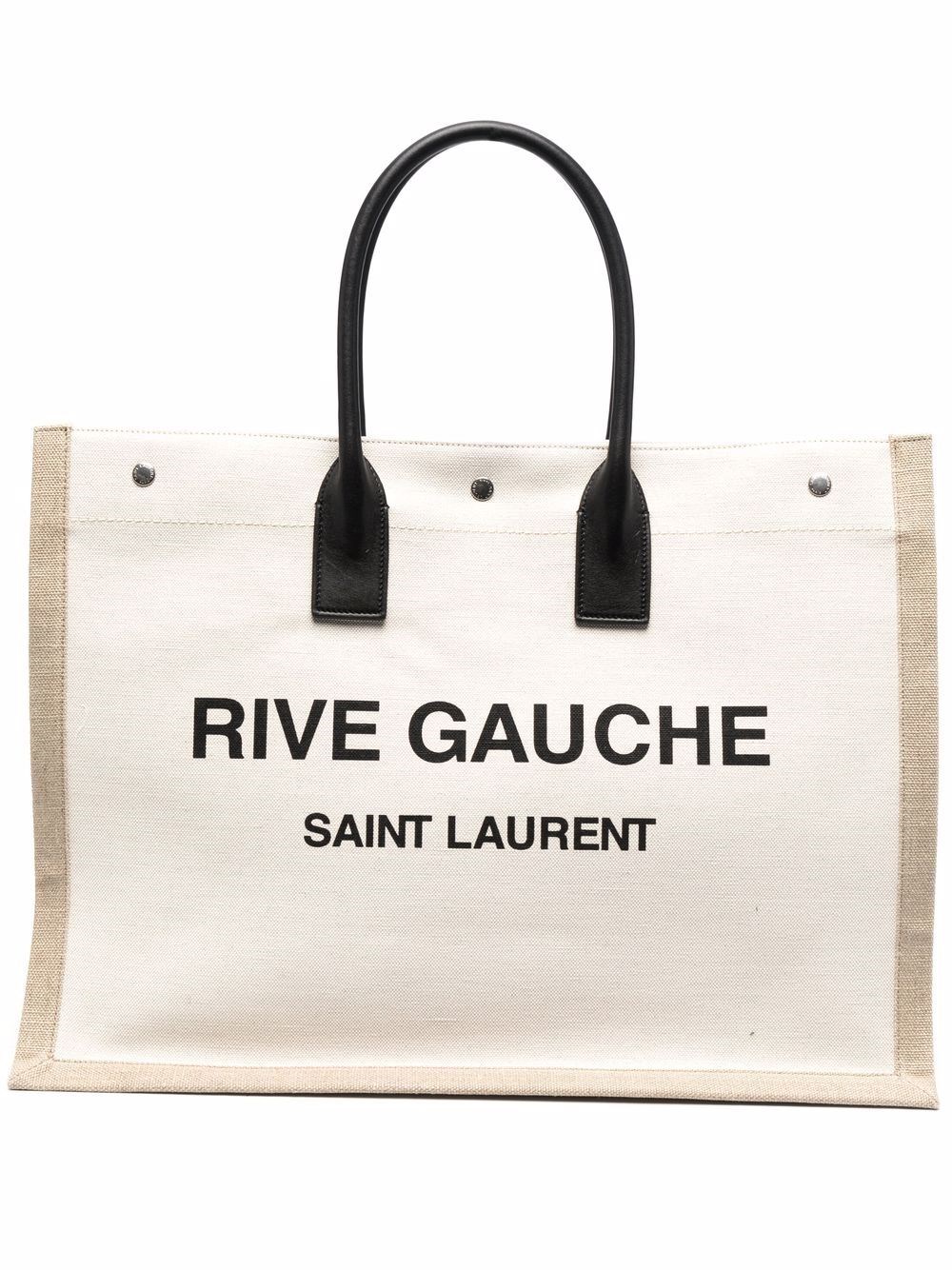 LARGE RIVE GAUCHE TOTE BAG