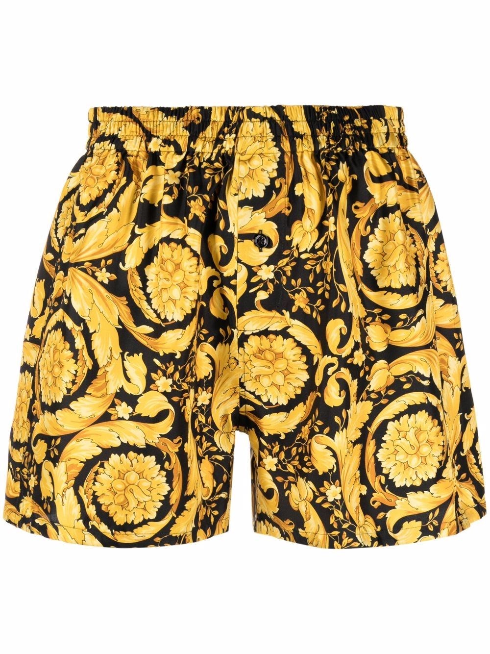 versace pajama shorts