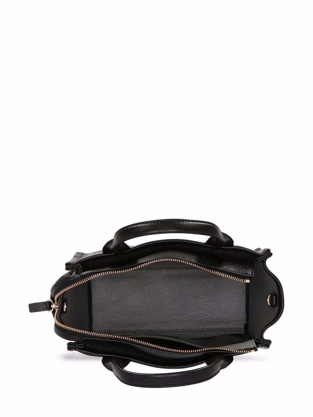 THE LEATHER SMALL TOTE BAG