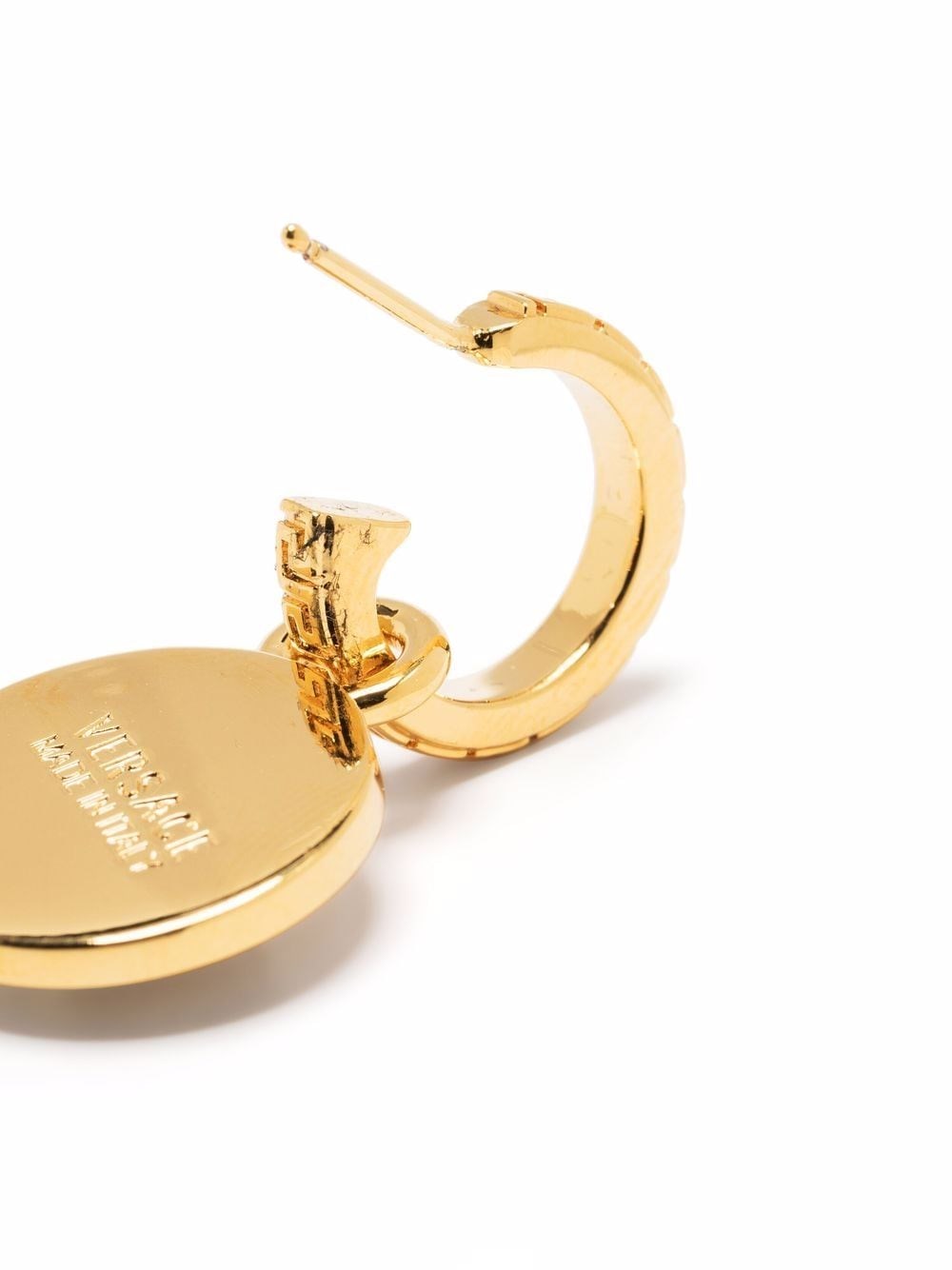 LA MEDUSA GRECA CRYSTALS EARRINGS