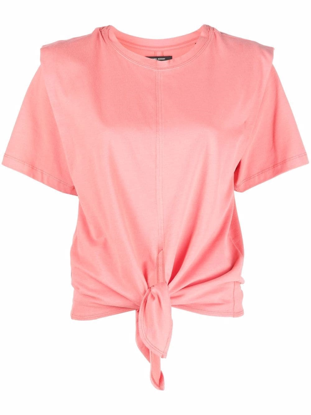 Isabel Marant Zelikia T-shirt In Rose-pink Cotton In Pink & Purple