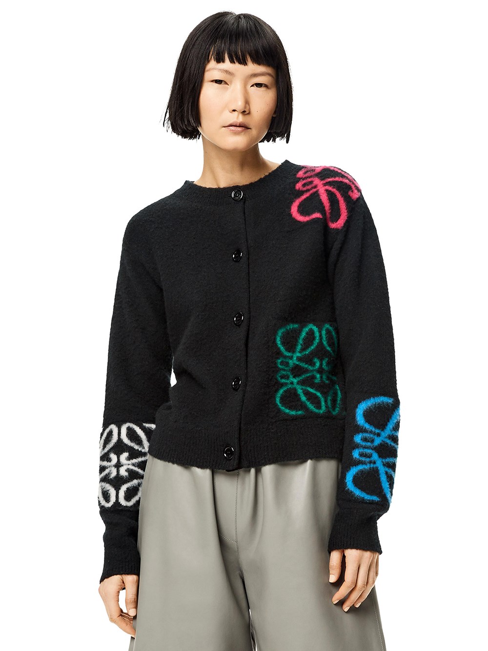 loewe ANAGRAM CARDIGAN available on 