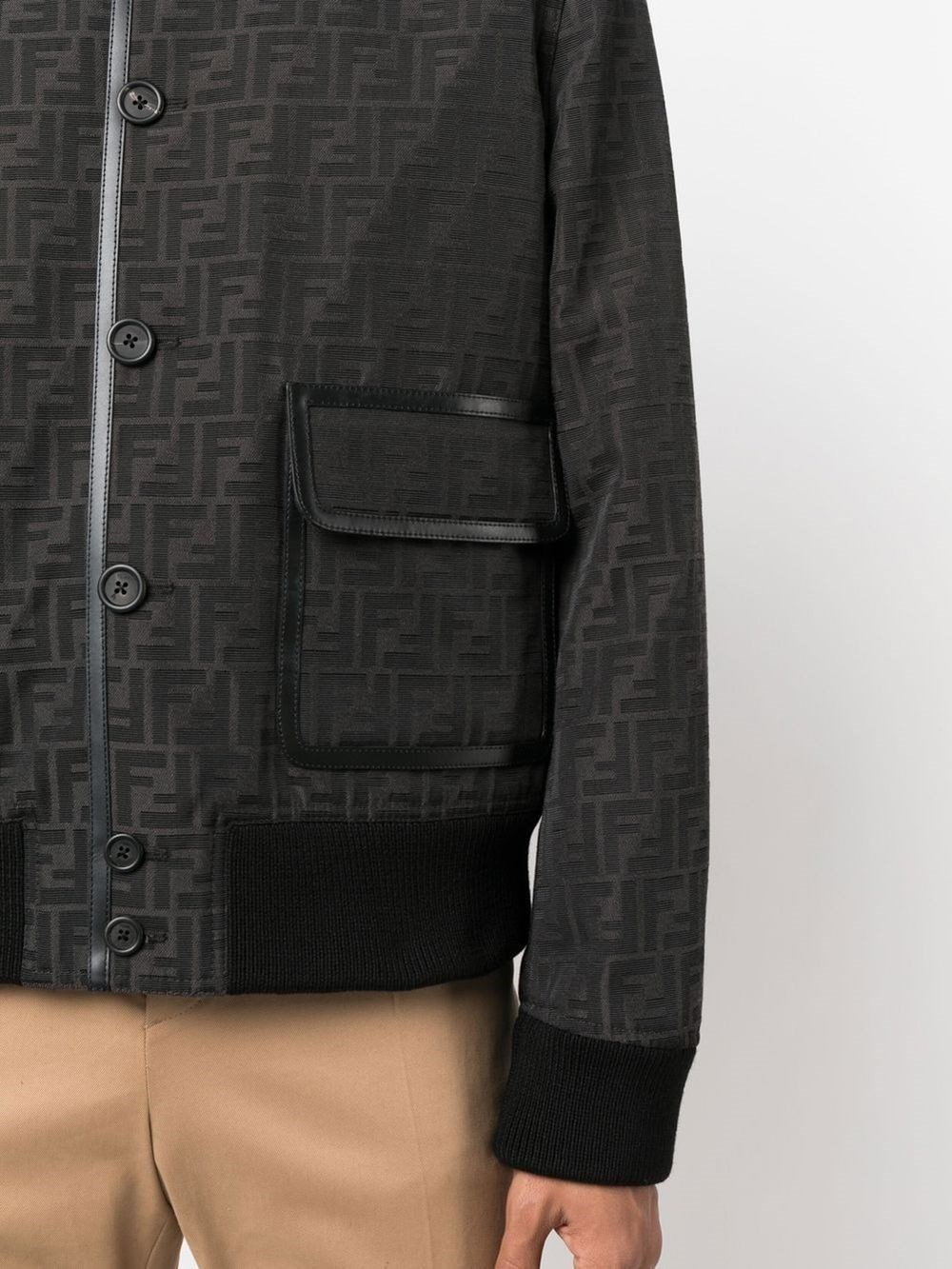 fendi LOGO JACKET available on montiboutique.com - 49805