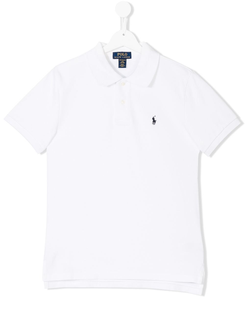 Polo Ralph Lauren White Polo Shirt For Kids With Pony Logo In White