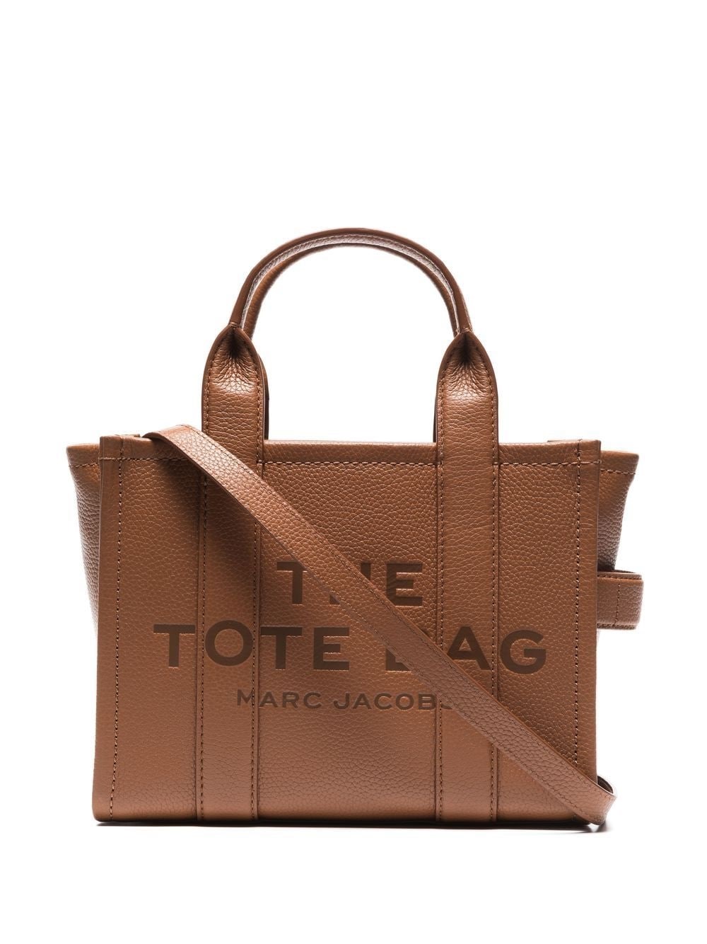 Shop Marc Jacobs Mini Tote In Brown