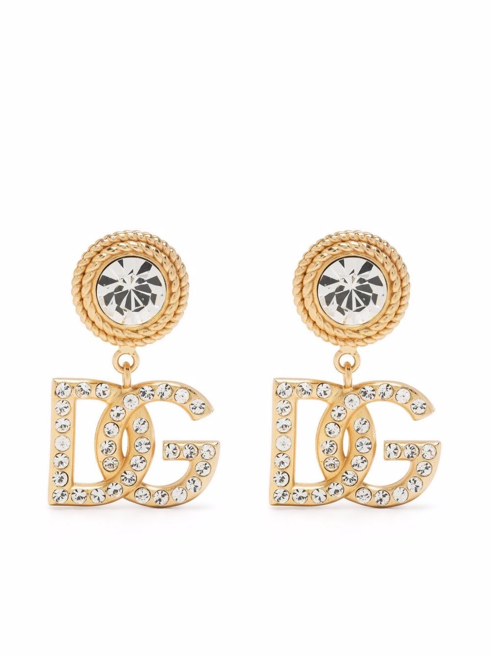 Dolce & Gabbana Earrings In Yellow & Orange