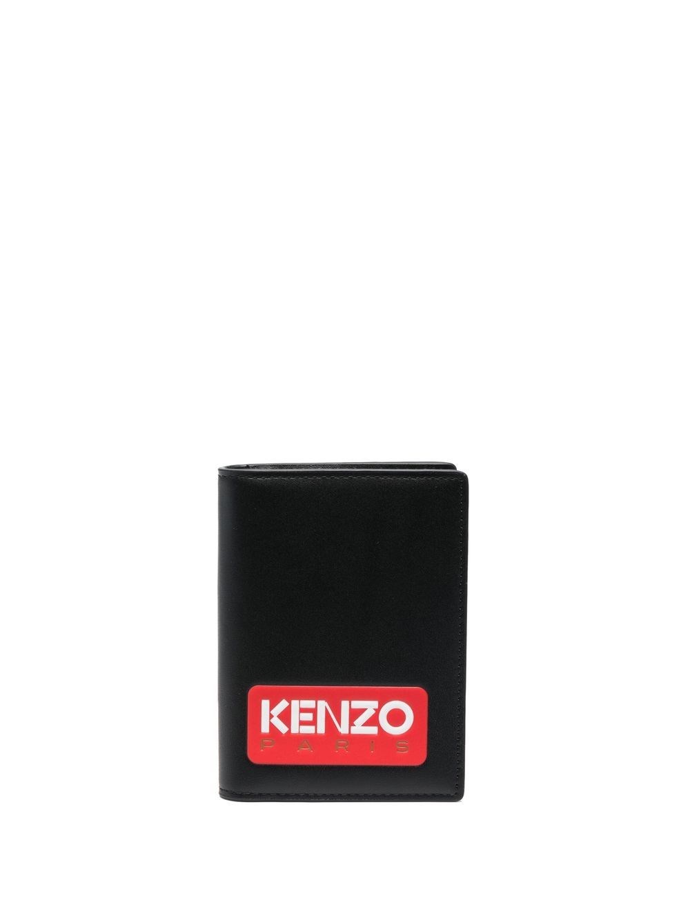 Shop Kenzo Logo Wallet In Black