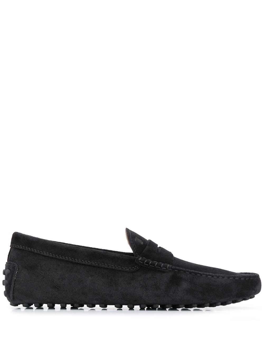 Tod's Man Loafers Black Size 9 Soft Leather In Black